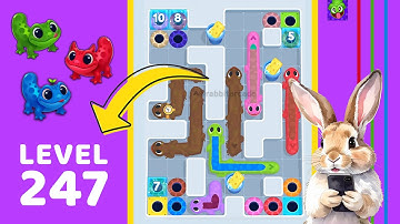 Gecko Out Level 247 Solution Walkthrough