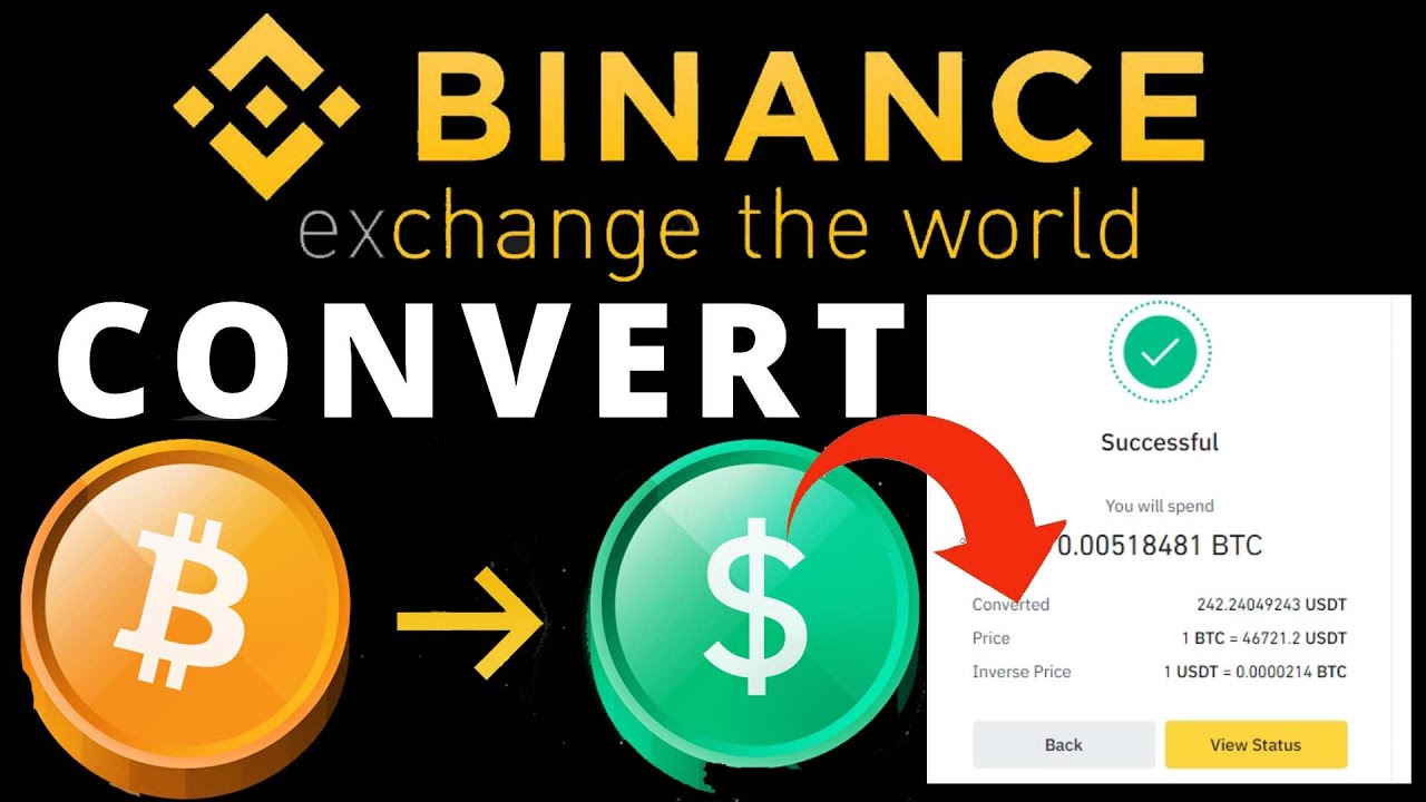 How To Convert Bitcoin To USDT On Binance Sell Bitcoin To USDT binance-how-to-convert-bitcoin-to-usdt-youtube