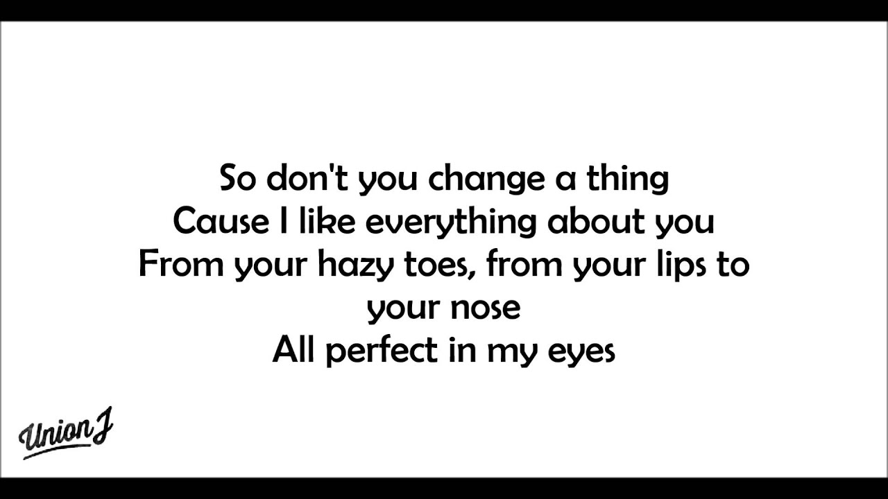Union J You Got It All Lyrics YouTube Union j you got it all lyrics youtube