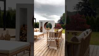 We Diyed This Unique Outdoor Fireplace Without Any Experience
