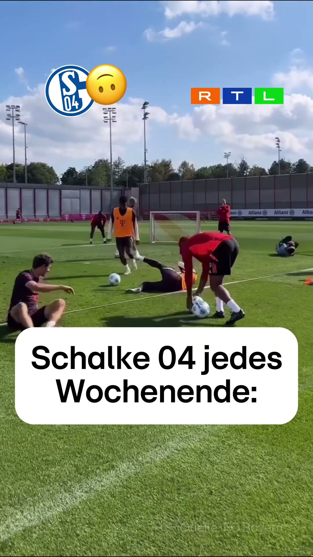 Wir leiden mit euch, liebe Schalker ? #fussball #schalke04 #fcbayern #fail #2liga