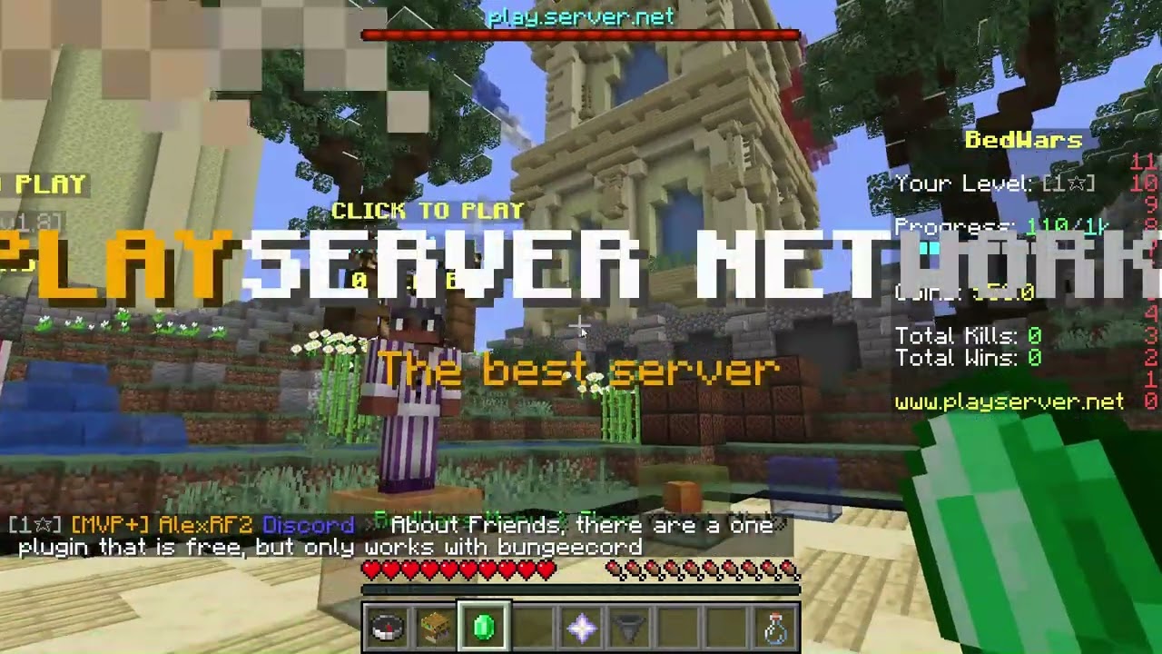 Bedwars server!!!!!! Minecraft Server