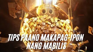 TIPS KUNG PAANO MAKAPAG-IPON NANG MABILIS | isdabusinesstv