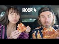 We Ate The UNHEALTHIEST Fast Food Pizzas For 24 Hours!