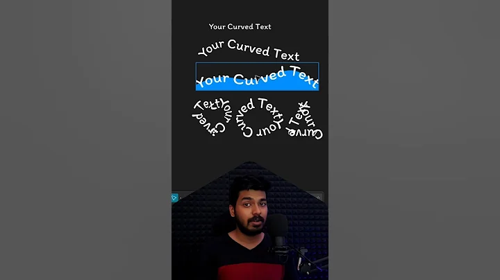 How to Curve Text using Figma Draw Brush Stroke | Figma Hacks