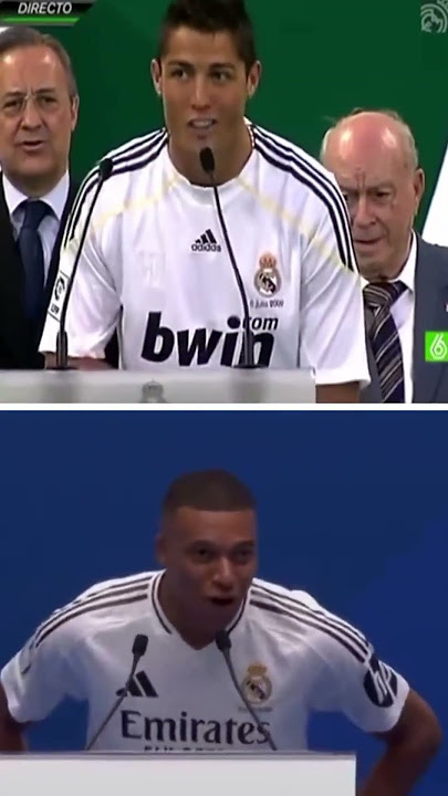 Cristiano Ronaldo in 2009: “Uno, dos, tres…HALA MADRID!” Kylian Mbappé 15 years later... 🗣