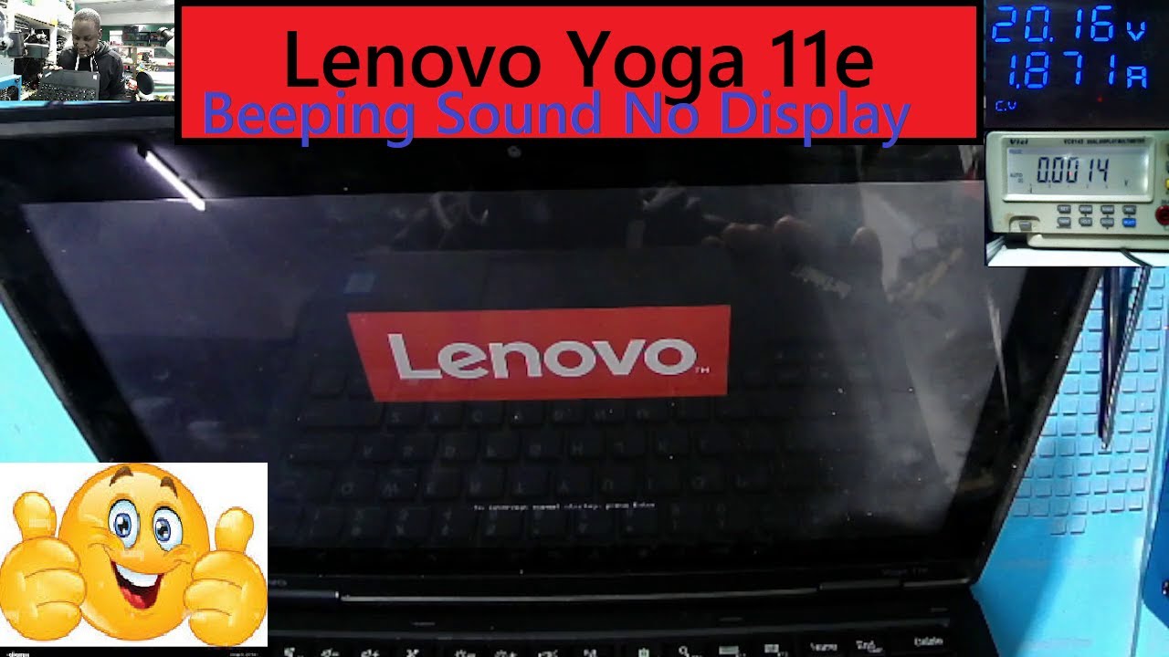 Lenovo ThinkPad Yoga 11e Continuously Beeping With No DisplayI Think