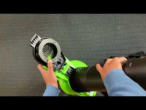 GreenWorks 40v Blower/Vac Assembly and Test