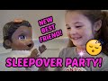 BABY ALIVE has a SLEEPOVER with her NEW BEST FRIEND! The Lilly and Mommy Show! FUNNY KIDS SKIT!
