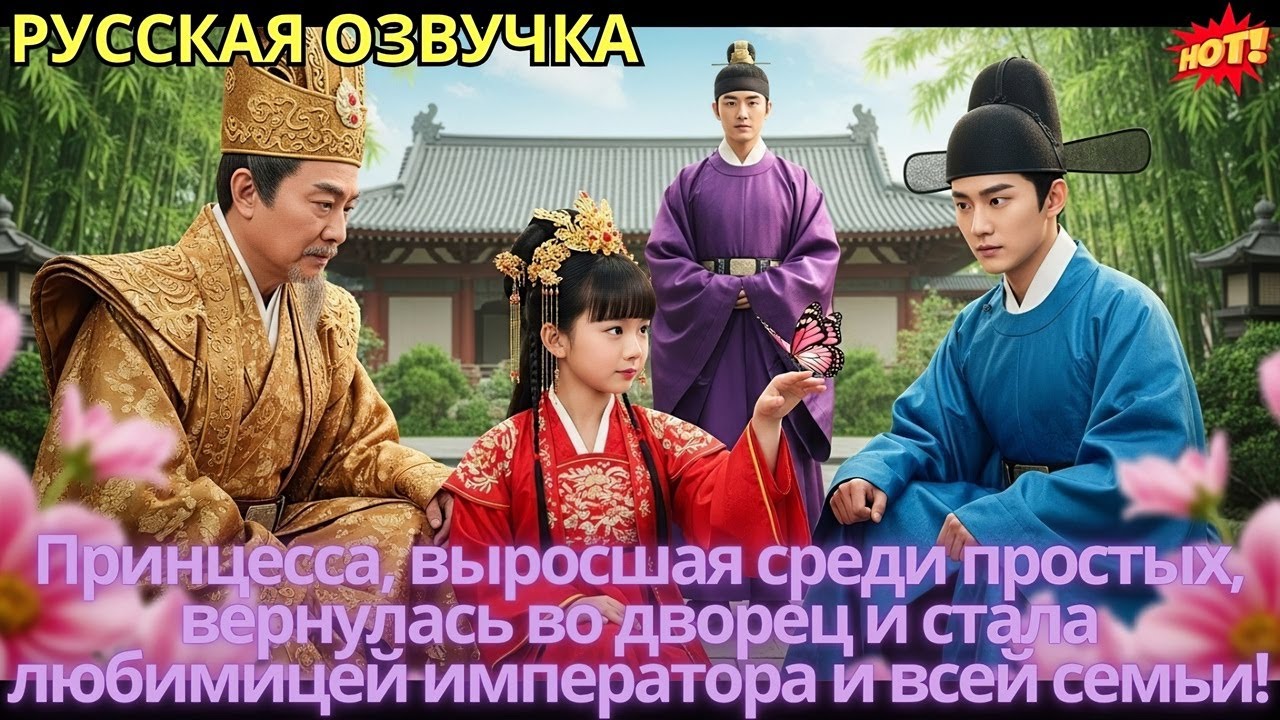 Принцесса, выросшая среди простых, вернулась во дворец и стала любимицей императора и всей семьи!