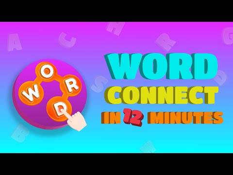 Word Connect Game (Crossword) in 12 Minutes + Construct 3 File