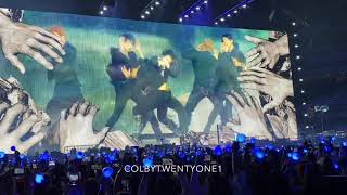 [211127] Blood Sweat Tears + Fake Love Fancam - BTS (방탄소년단) Permission to Dance PTD Live in LA D1