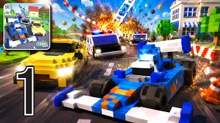 Crossy Brakes: Blocky Road Fun - Gameplay Walkthrough part 1 (Android, IOS) screenshot 1