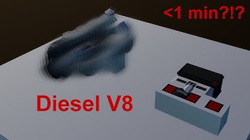 [Stormworks] Modular Engine V8 SPEEDRUN!