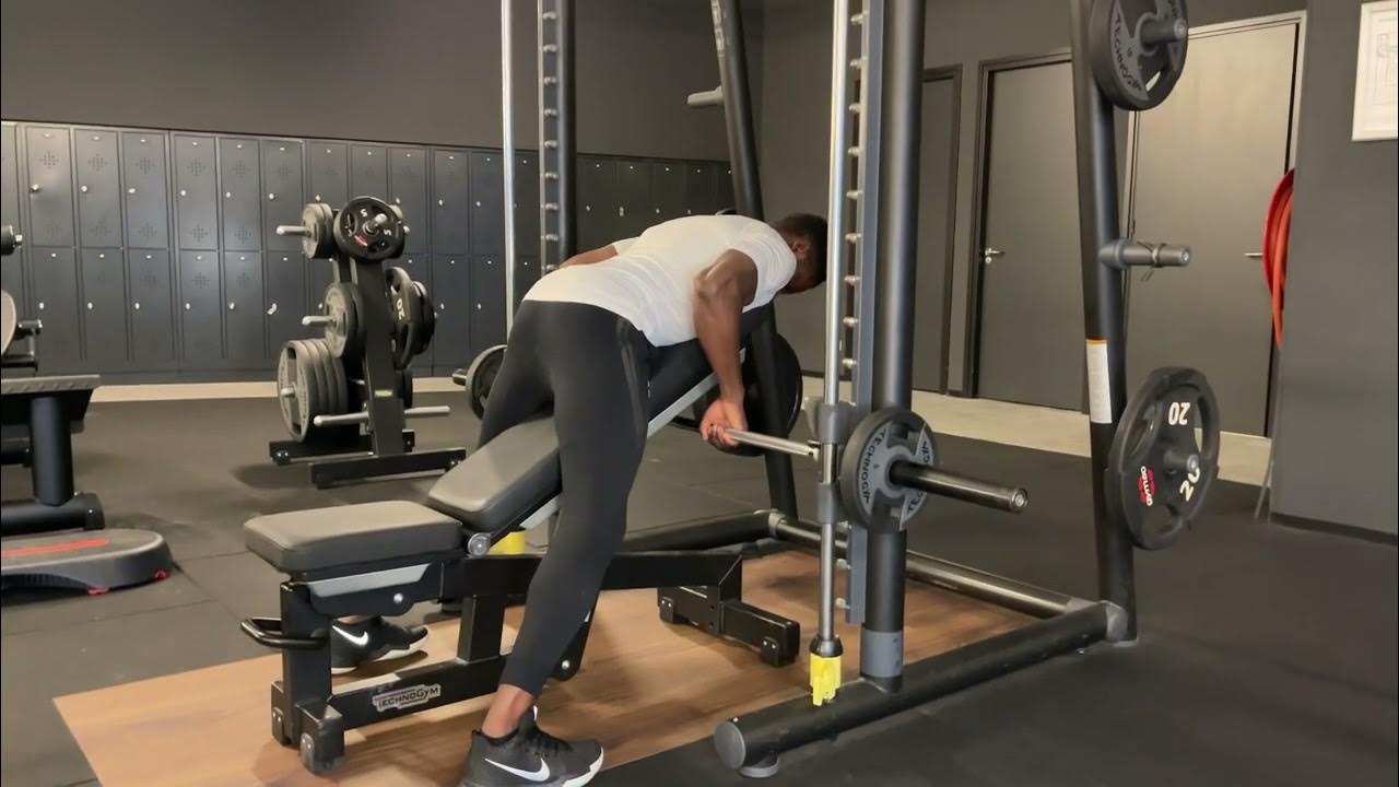 Chest Supported Smith Machine Row I’MBITIOUS Fitness YouTube