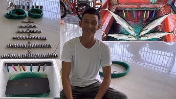 Hướng dẫn cách làm dàn câu cá thu | bắt cá siêu đỉnh