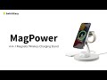 Magpower 4in1 wireless magsafe charging stand for iphone apple watch and airpods  switcheasy