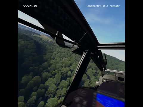 Unmodified Varjo XR-1 Developer Edition Footage – Demo by Bohemia Interactive Simulations