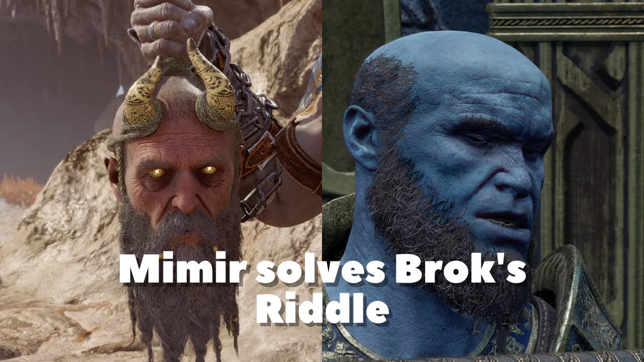Brok's Riddle finally solved - God of War Ragnarok - YouTube