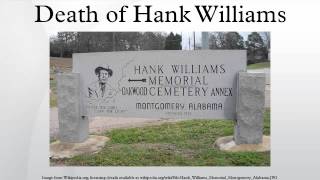 Death of Hank Williams