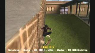 THPS Technique: Kickflip Wallshuffle Tutorial