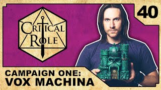 Desperate Measures | Critical Role: VOX MACHINA | Episode 40