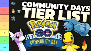 RANKING EVERY COMMUNITY DAY POKÉMON SO FAR!! Pokémon GO Tier List!
