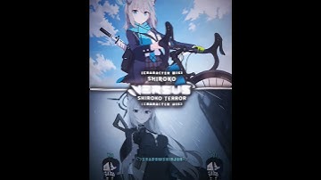 | Terror Shiroko vs Shiroko - Blue Archive Edit |