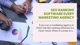 SEO Ranking Software Every Marketing Agency Needs In 2022 screenshot 5