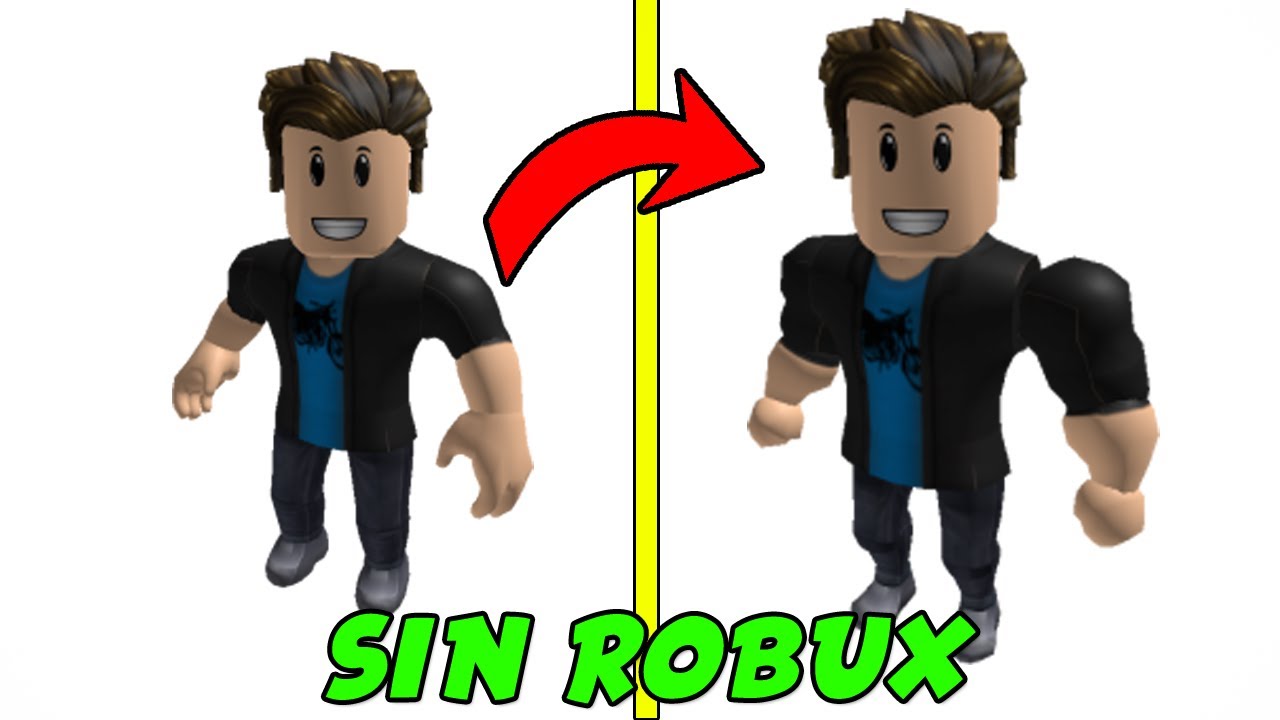 como tener musculos en roblox 