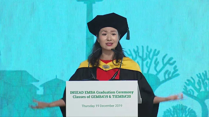 EMBA Graduation 2019 - Keynote Speaker Helen Hai TIEMBA11'Jan - DayDayNews