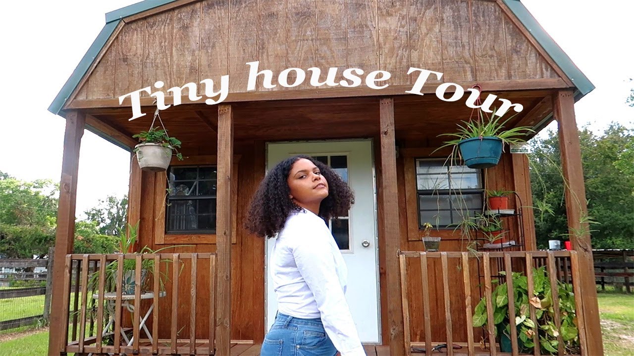 Tiny House in Countryside (a tinyhome tour) | College Student lives in tiny house | hayleahs