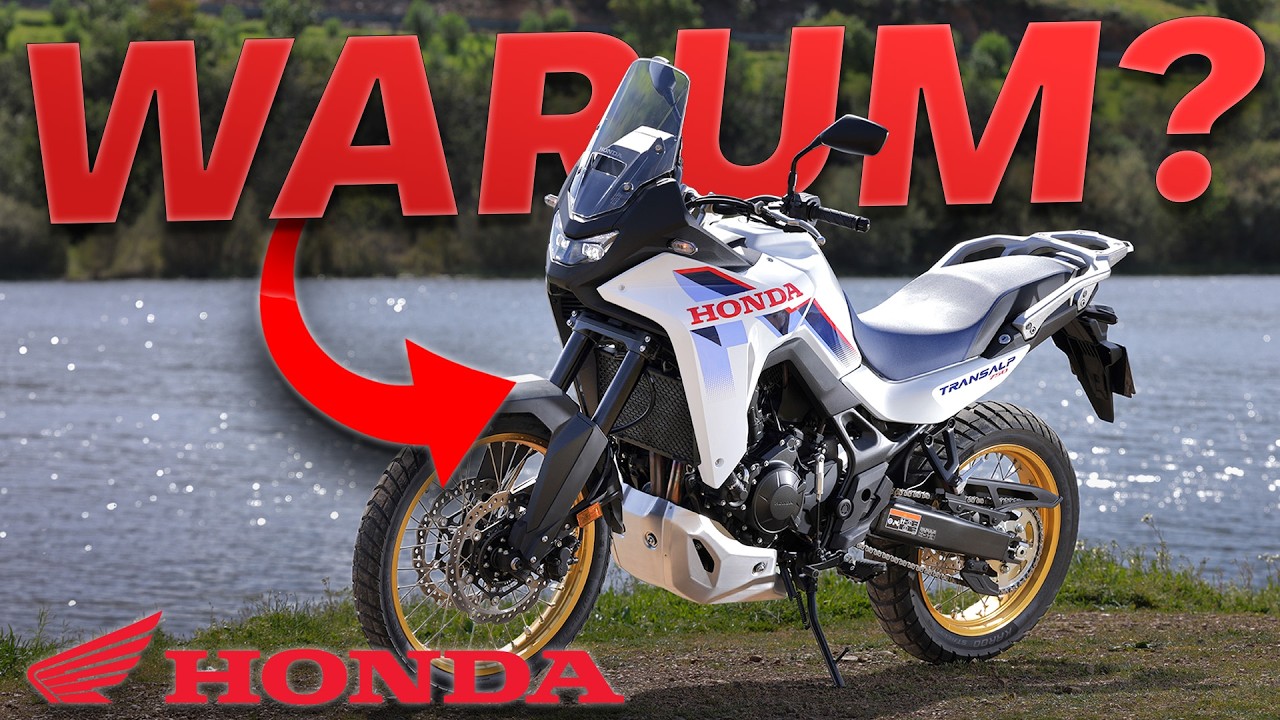 HONDA XL750 TRANSALP 2026 E-CLUTCH MOTORRAD TEST!