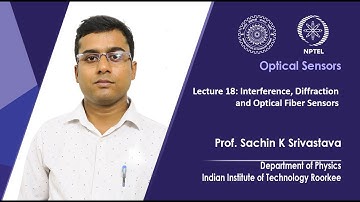 Lecture 18: Interference, Diffraction and Optical Fiber Sensors