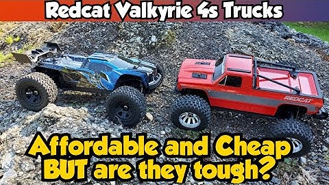 AFFORDABLE and FAST but are they TOUGH? Bashing the NEW Redcat Valkyrie 4s trucks