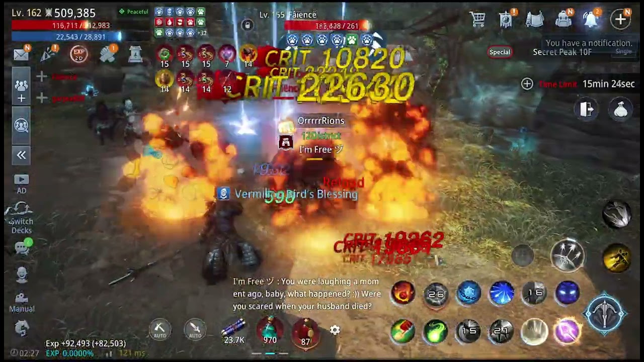 Mir4 eu12   Fâïëncë  ws I m Freeッ  /   Even though there are mountains of difference between them :)