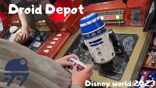 Building a Droid at Droid Depot! | Walt Disney World