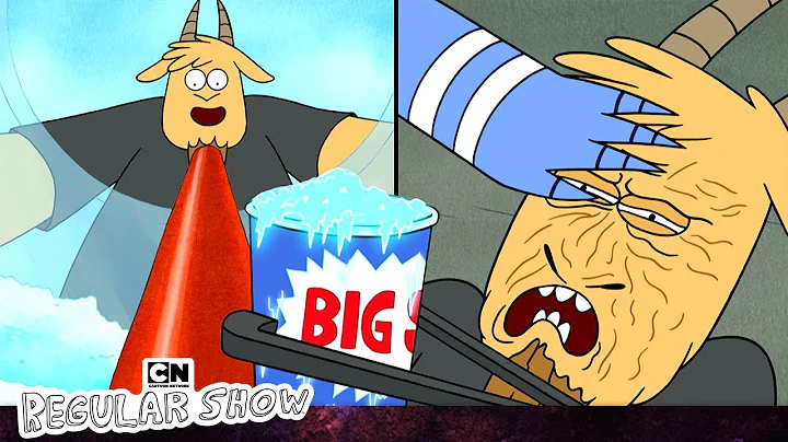 Thomas Chugs Too Hard: Brain Freeze! 🧊 | Regular Show | Cartoon Network