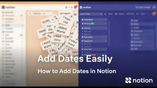 Add Dates in Notion [Easy Hack]