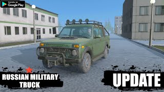 СИМУЛЯТОР РУССКОЙ ВОЕННОЙ ТЕХНИКИ НА АНДРОИД ОБЗОР ОБНОВЛЕНИЕ RUSSIAN MILITARY TRUCK SIMULATOR screenshot 3