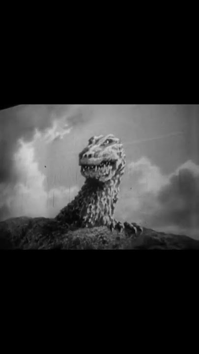 Godzilla can be very scary #godzilla #gojira #1954 #scary