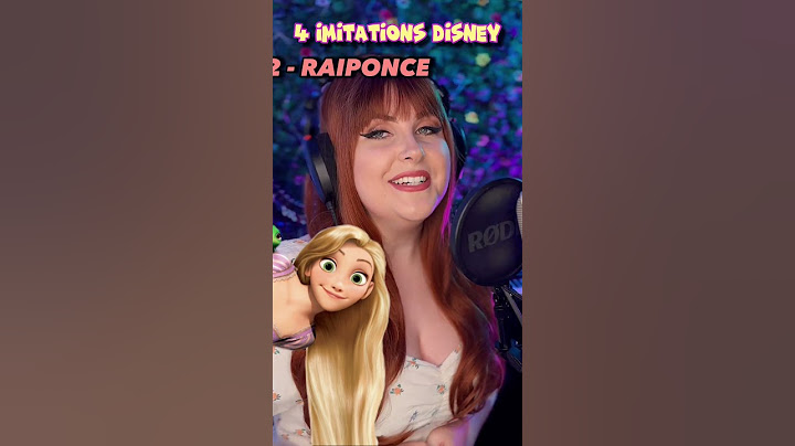 J’imite 4 voix de Disney (partie 3)