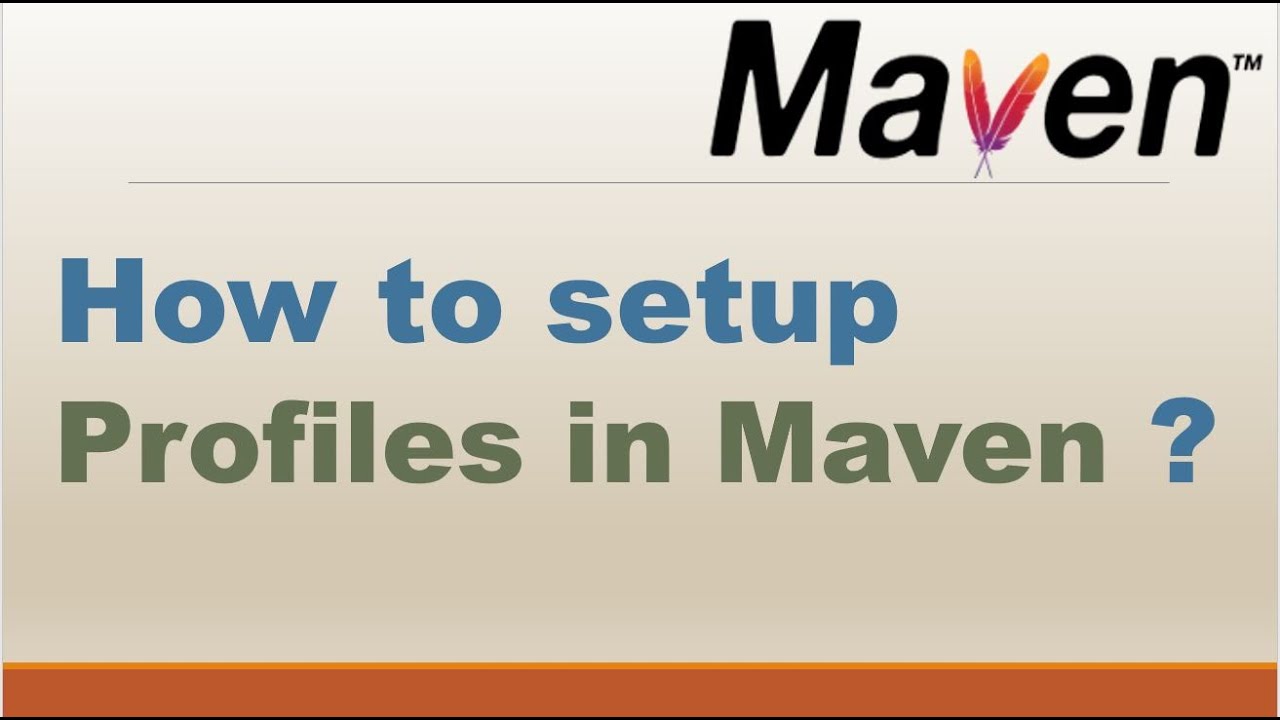 Apache Maven - Profiles || How To Build Profile In Maven || Build Automation Tool || Devops