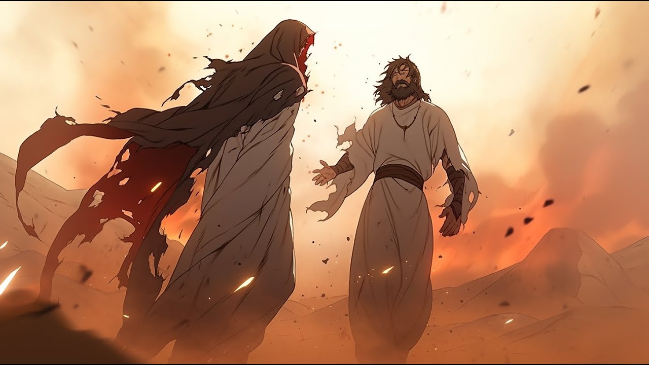 Jesus e o Tentador — O Deserto da Tentação | Anime Bíblico