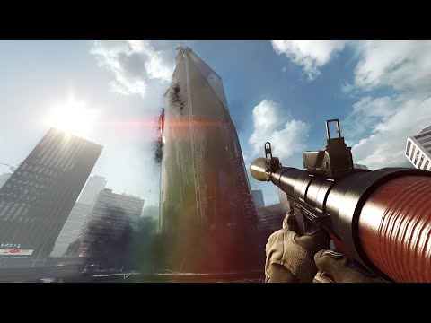 Battlefield 4 - All Levolution Events [4K]