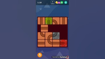 Samart Puzzles Rolling ball level 19 Walkthrough solution #Short #Virul