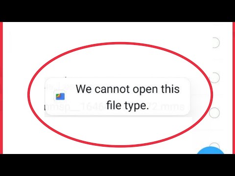 How To Fix "We cannot open this file" Error in Files by Google