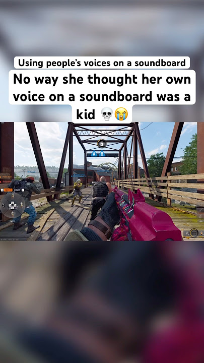 Wait for when she realized it was her voice 💀😭