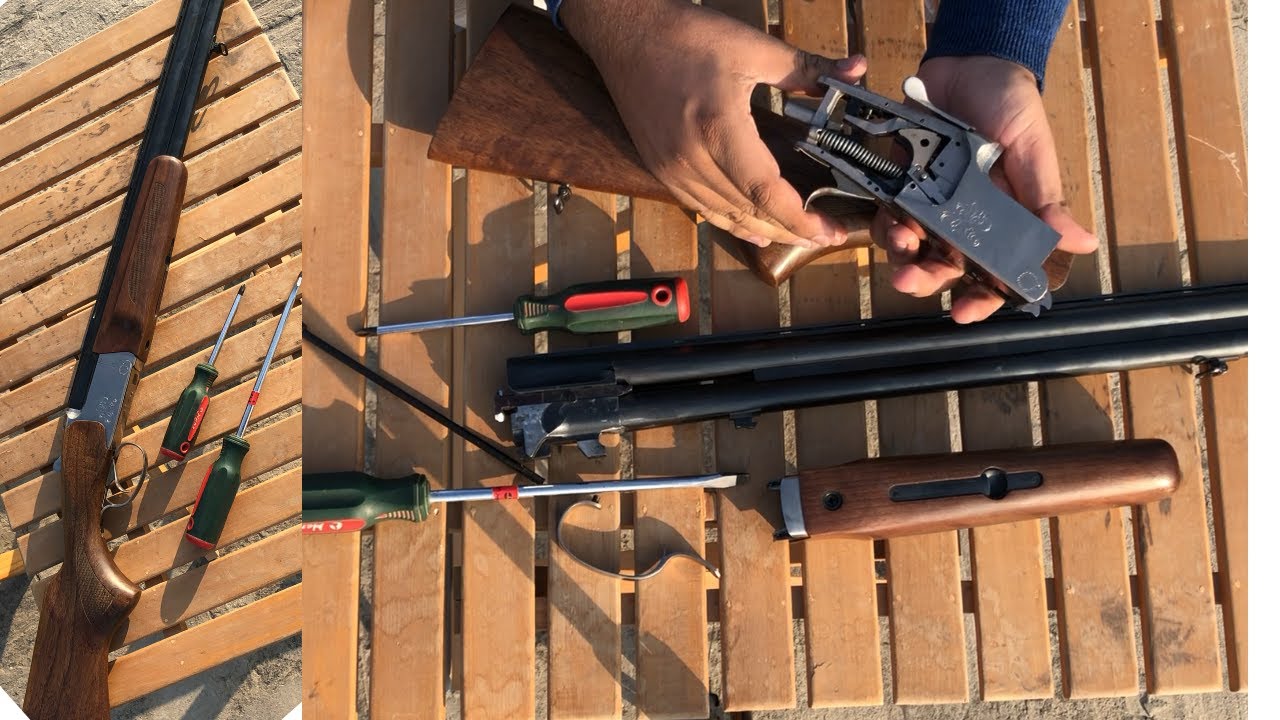 Russian Baikal shotgun Disassemble and Assemble | 12 Guage over under ...