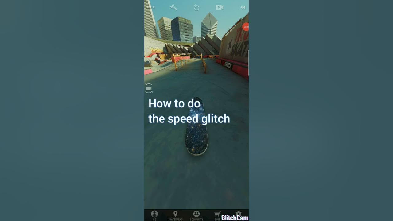How To Speed Glitch In True Skate